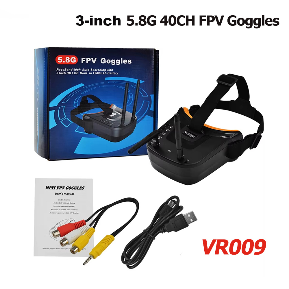 Fpv Drone Goggles - VR009 FPV-videobril 3 inch 480 *