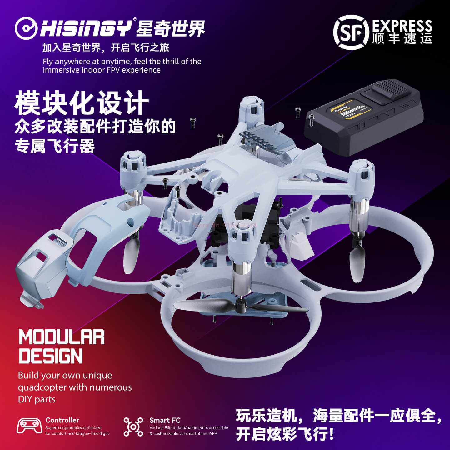 Hisingy Firefly-EX model Begin - Fpv Drone Charger recensie en prijs