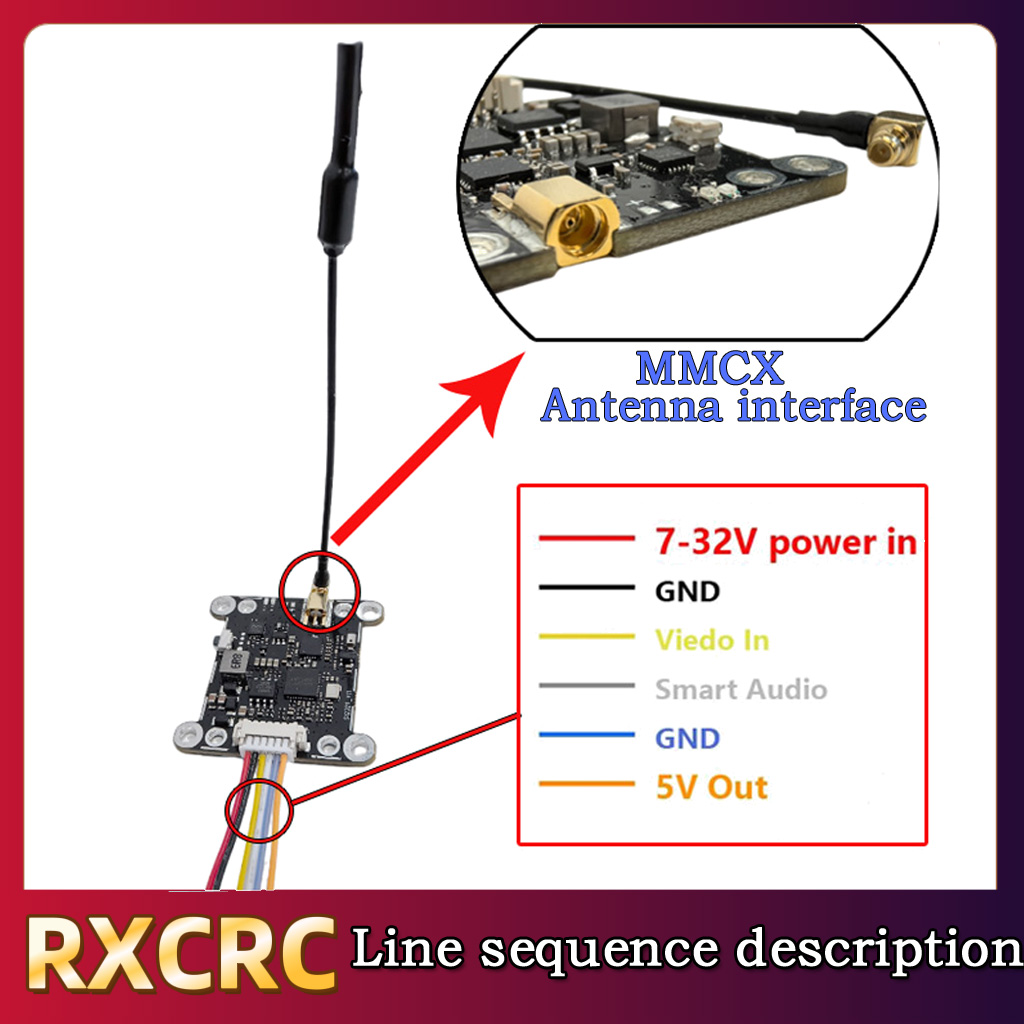 RXCRC 5.8G Module 48CH 1.6W VT - Fpv Drone Vtx recensie en prijs