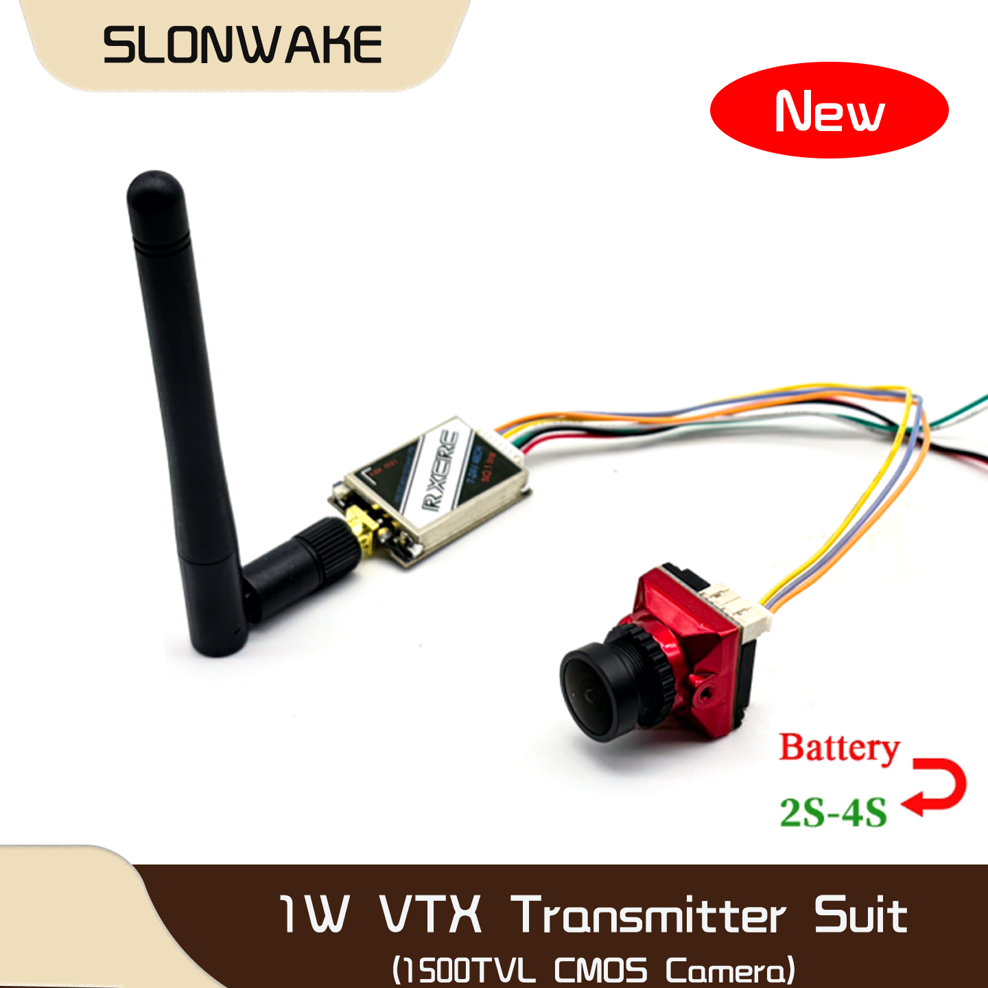 SLONWAKE 5.8G 48CH 1W VTX 100/ - Fpv Drone Frame recensie en prijs
