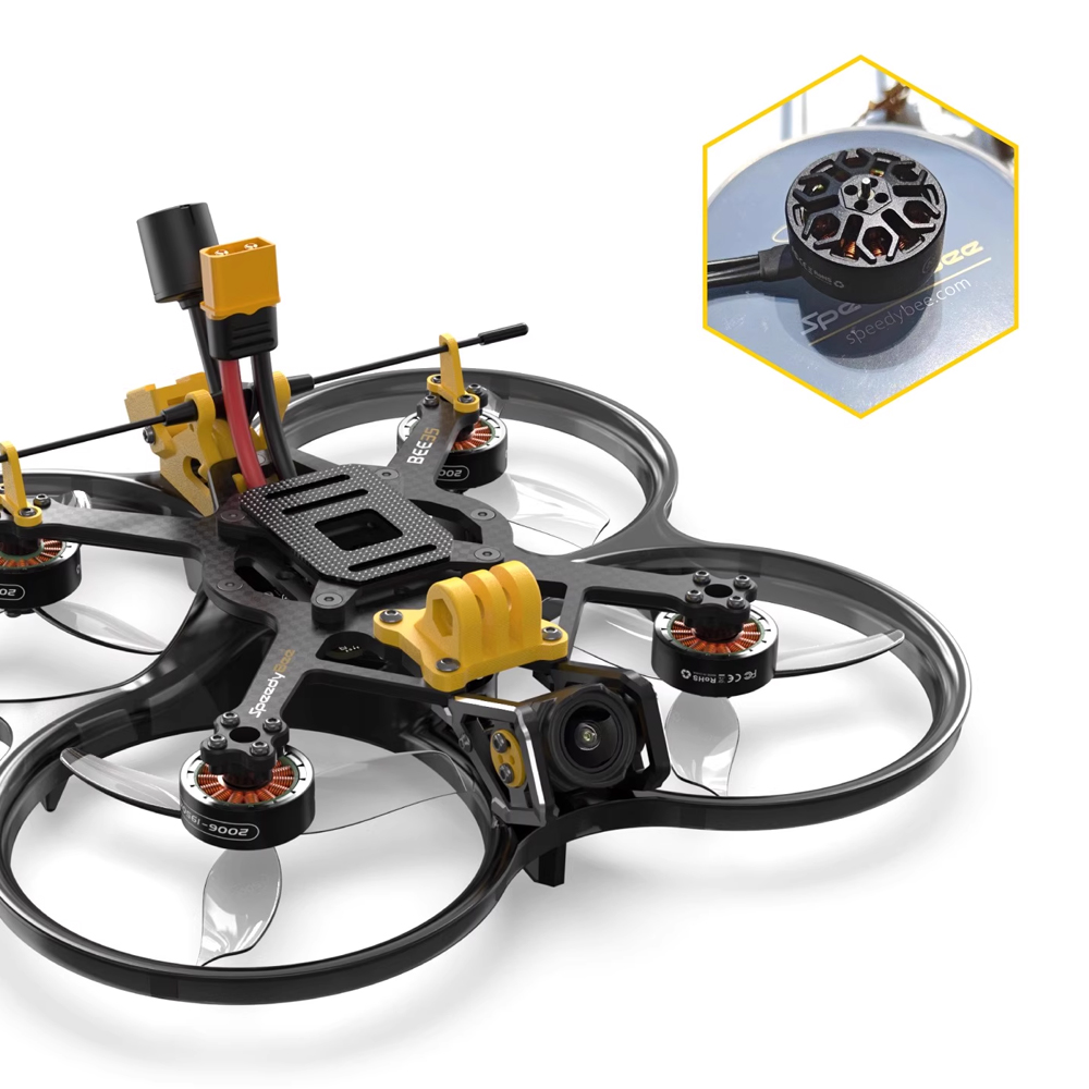 SpeedyBee 2006 1950KV borstell - Fpv Drone Goggles recensie en prijs